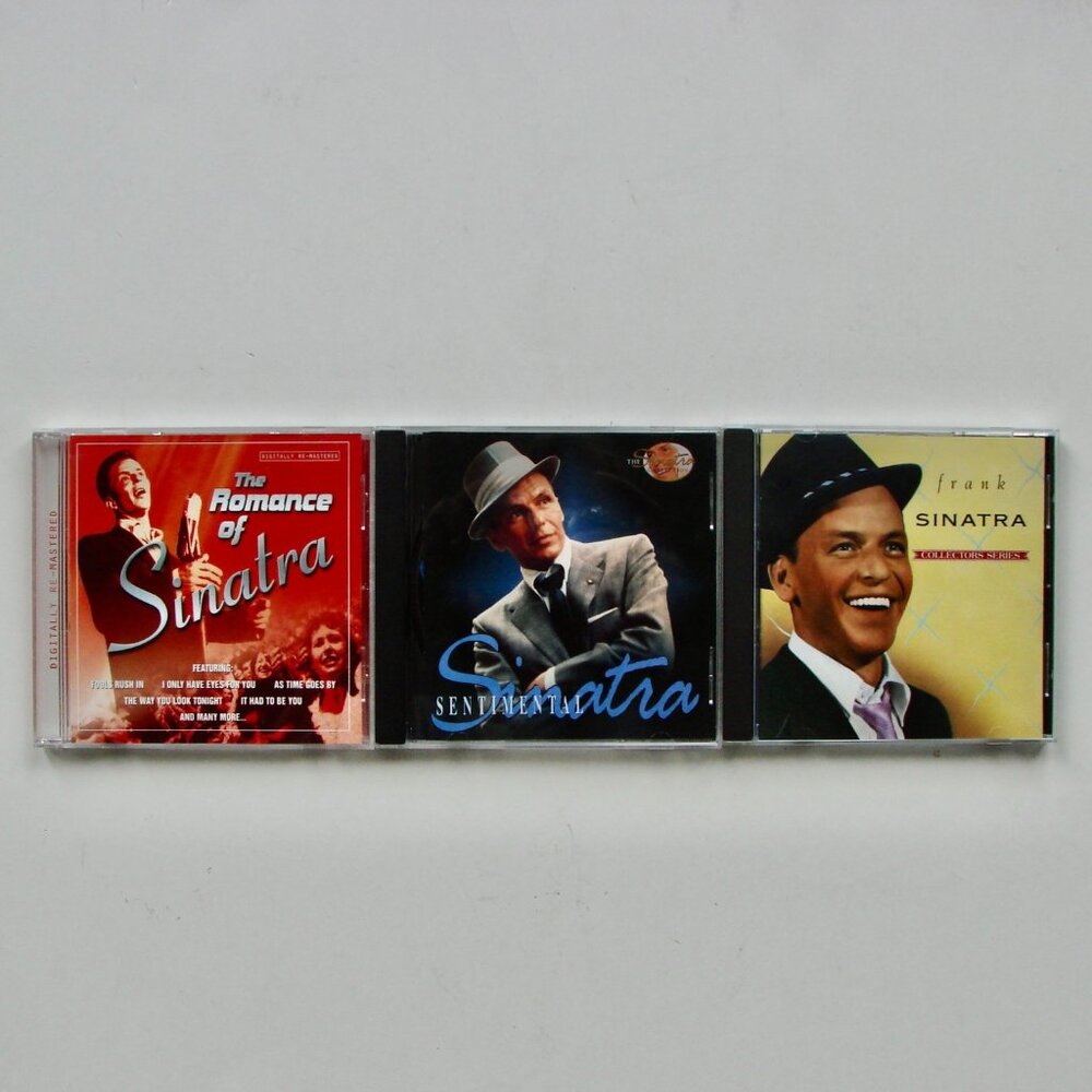 Frank Sinatra CDs Collector Series Sentimental Romance of Frank Sinatra  3 CDs
